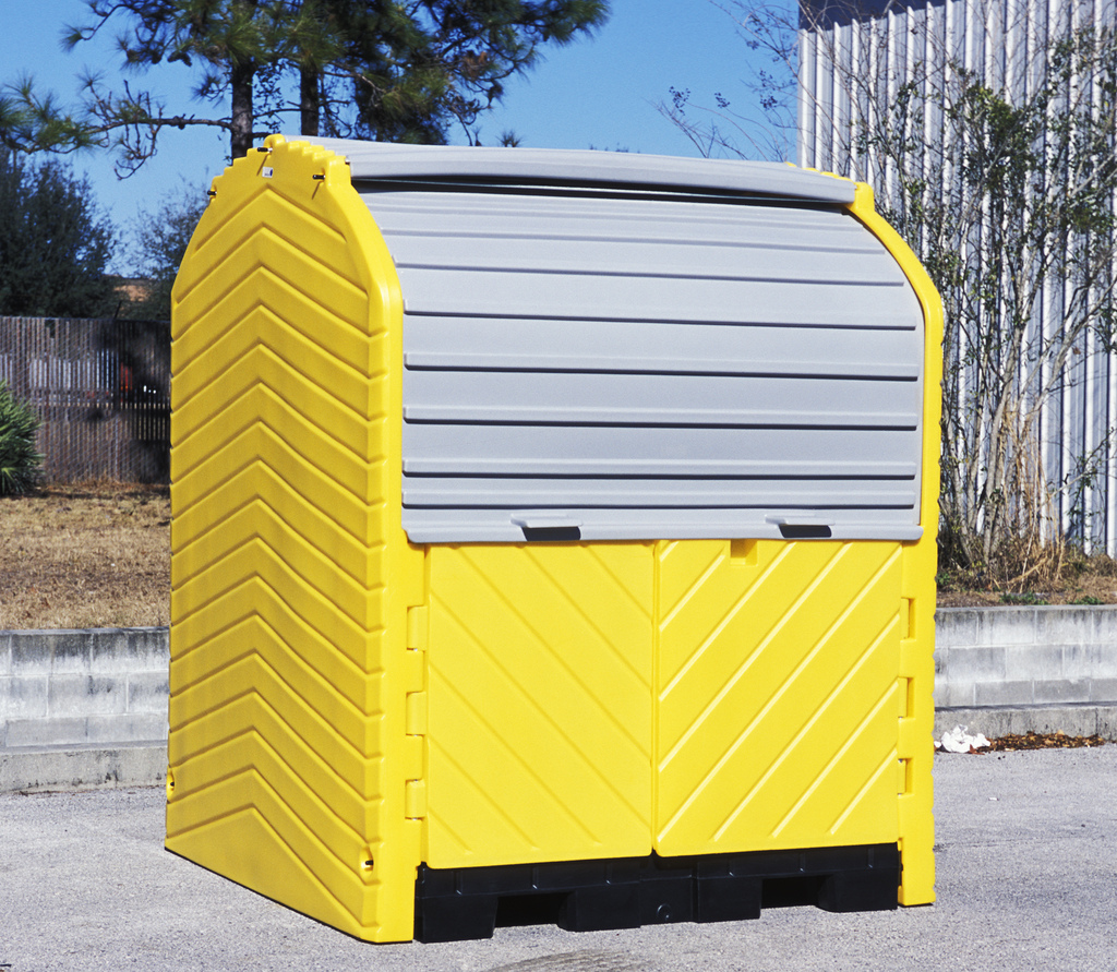 UltraTech HardTop P4 Plus 4 Drum Containment Pallet 9637 - With